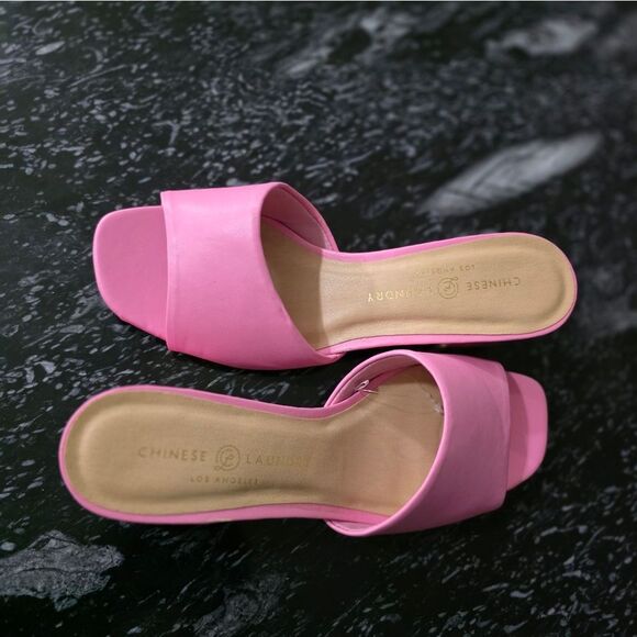 BRAND NEW CHINESSE LAUNDRY ELEGANT WOMEN's BLOCK HEEL SQUARE TOE SANDAL - Picture 6 of 15